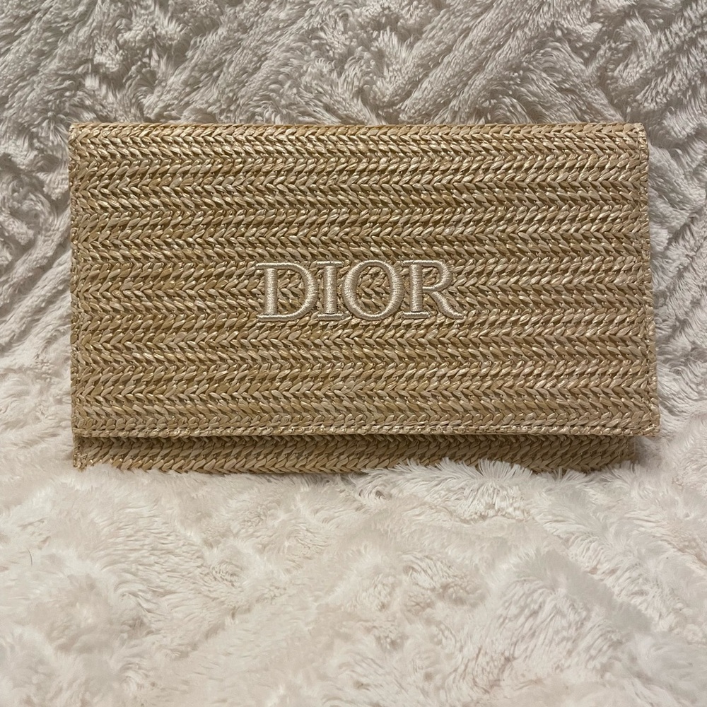 Dior Woven Trousse Pouch